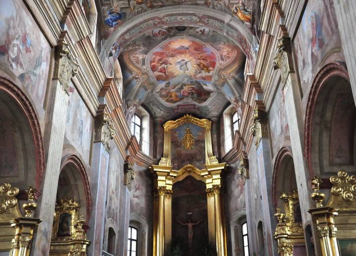 Mahiloŭ. Catholic church of St. Stanislaus