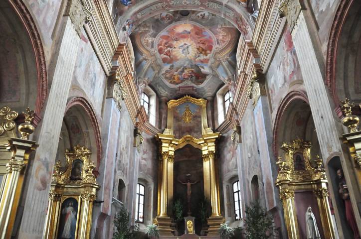 Mahiloŭ. Catholic church of St. Stanislaus