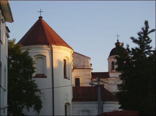 Mahiloŭ. Catholic church of St. Stanislaus