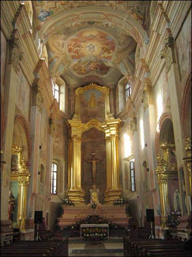 Mahiloŭ. Catholic church of St. Stanislaus