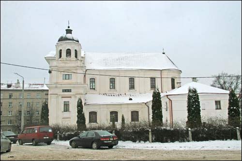 Mahiloŭ. Catholic church of St. Stanislaus
