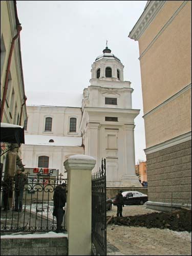 Mahiloŭ. Catholic church of St. Stanislaus