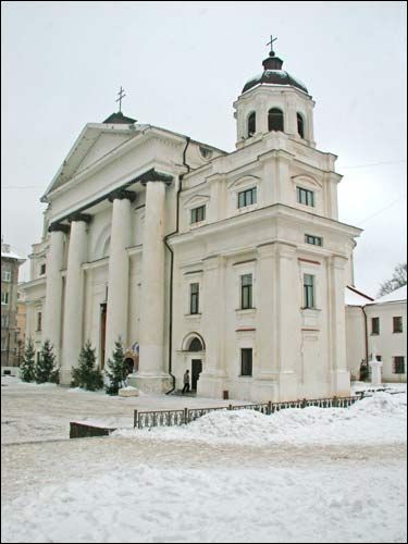 Mahiloŭ. Catholic church of St. Stanislaus