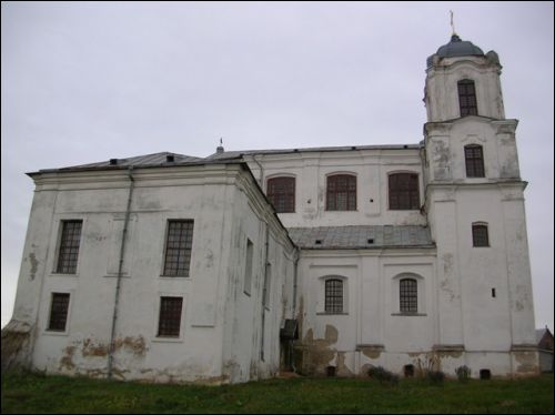  - Catholic church of the Assumption of the Blessed Virgin Mary. Side view