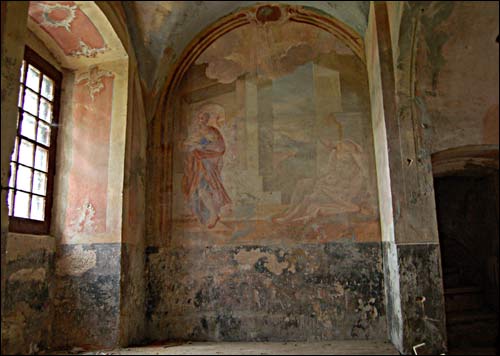  - Касцёл Унебаўзяцця Найсвяцейшай Панны Марыі. Фрагмент славутых размалёвак