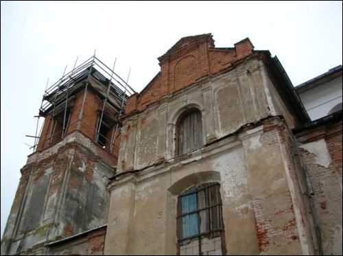 Mścisłaŭ. Catholic church of St. Michael the Archangel and the Monastery of Jesuits