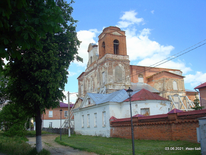 Mścisław.  Kościół Św. Michała Archanioła i klasztor Jezuitów