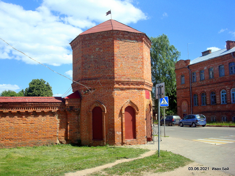 Mścisłaŭ. Catholic church of St. Michael the Archangel and the Monastery of Jesuits