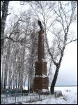 Фашчаўскі слуп ('фашчаўскі ёлуп') на старых могілках Фашчаўка. Мемарыяльная калона