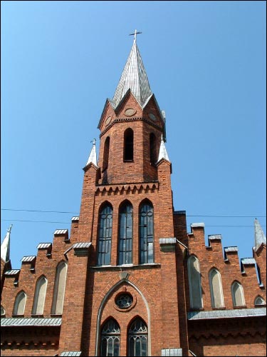 Stałovičy. Catholic church of the Sacred Heart of Jesus