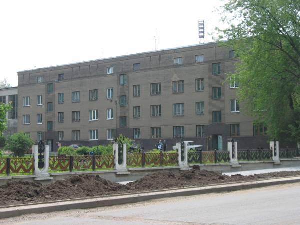 Maładziečna. Town streets 