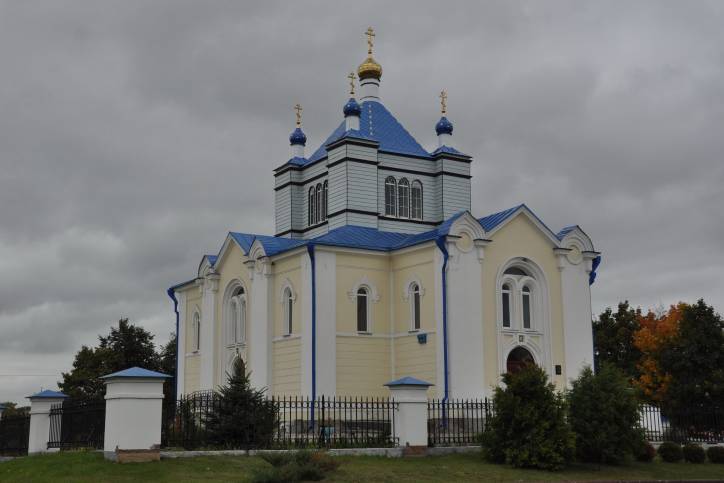 Dzierżyńsk (Kojdanów). Cerkiew Opieki Matki Boskiej