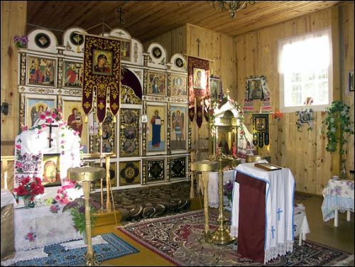  - Царква Нараджэння Божай Маці. Інтэр'ер