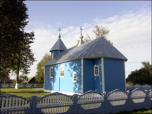  - Царква Нараджэння Божай Маці. Від з боку апсіды