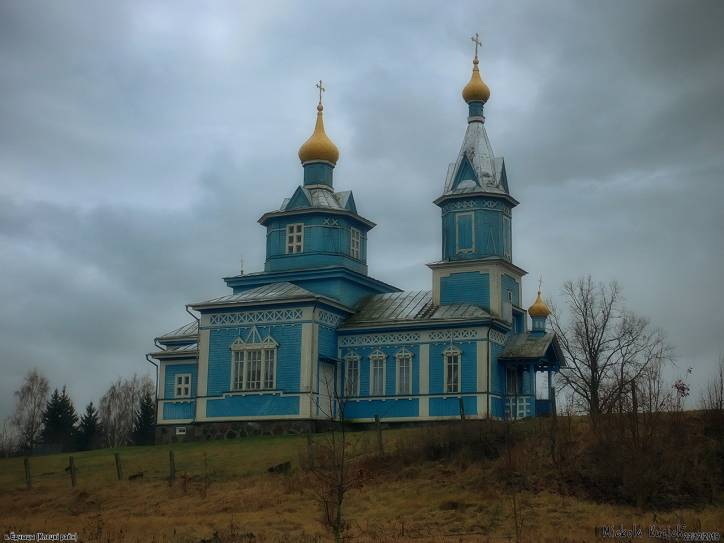 Jodčycy. Orthodox church of the Protection of the Holy Virgin