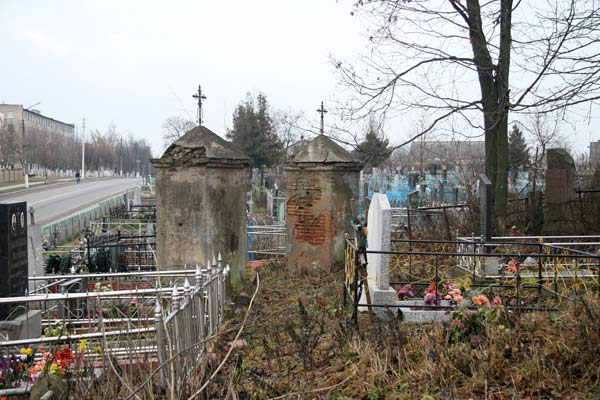  - cemetery Old Christian. Old cemetery gates