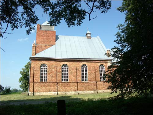 Nahornaje. Catholic church 