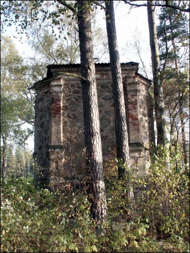  - The tomb . View from the south