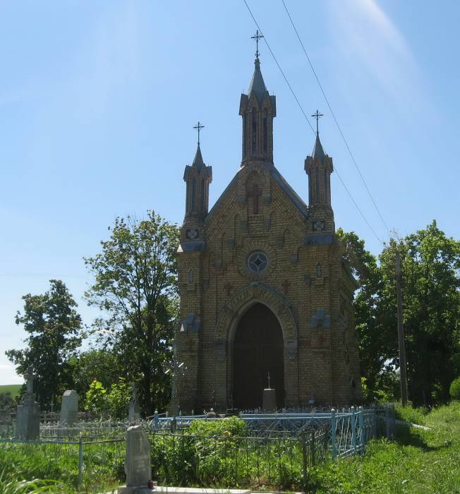 Lebiedzieva. The tomb 
