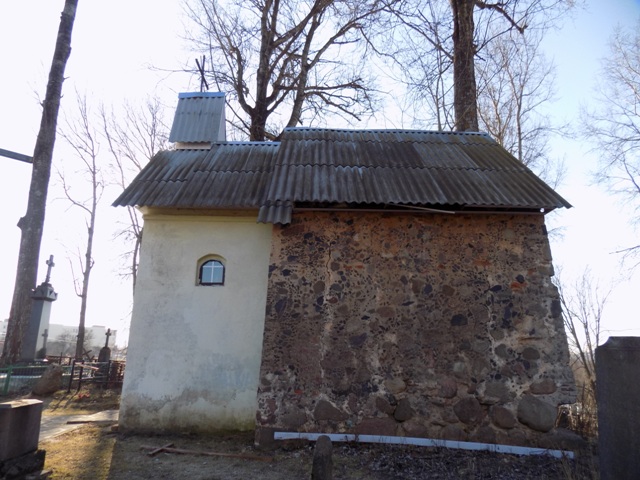 Радашковічы. Могілкі старыя каталіцкія. Капліца