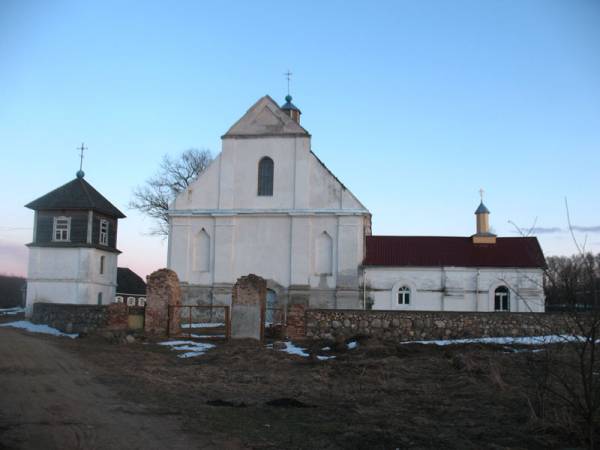 Plabań. Catholic church of St. Mary