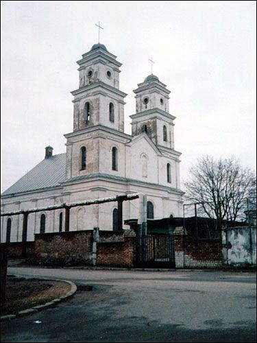 Radaškovičy. Catholic church of the Holy Trinity
