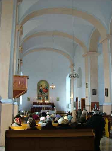 Radaškovičy. Catholic church of the Holy Trinity