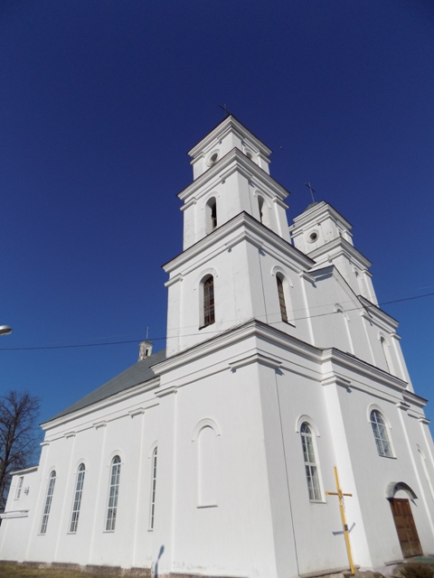 Radaškovičy. Catholic church of the Holy Trinity