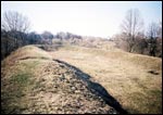 Haradzišča.  Site of ancient settlement 