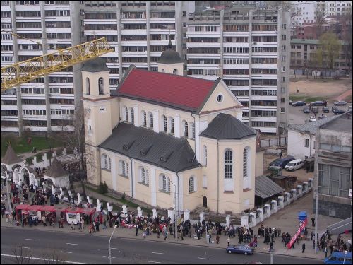  - Cerkiew ŚŚ. App. Piotra i Pawła. Cerkiew w Niedzielę Palmową (widok z południowego wschodu)