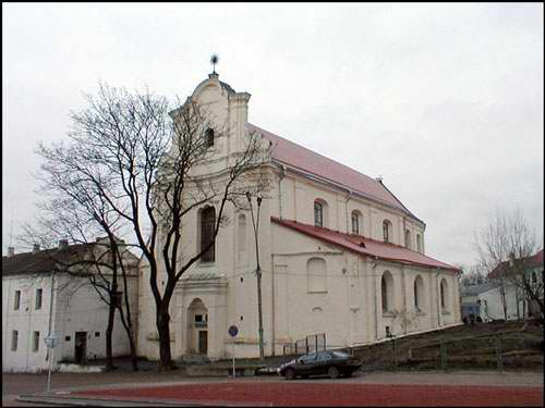 Mińsk. Kościół Św. Józefa i klasztor Bernardynów