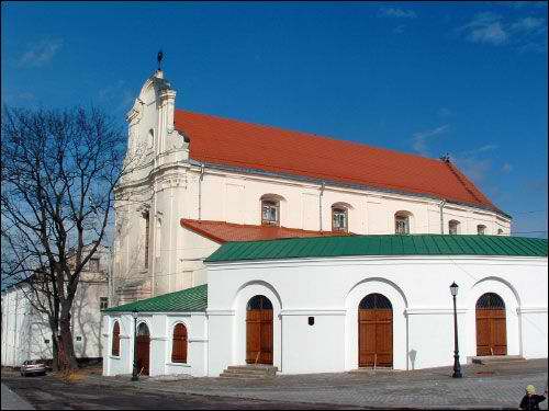 Mińsk. Kościół Św. Józefa i klasztor Bernardynów