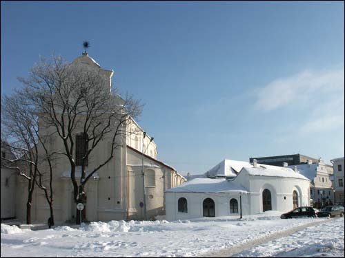 Mińsk. Kościół Św. Józefa i klasztor Bernardynów