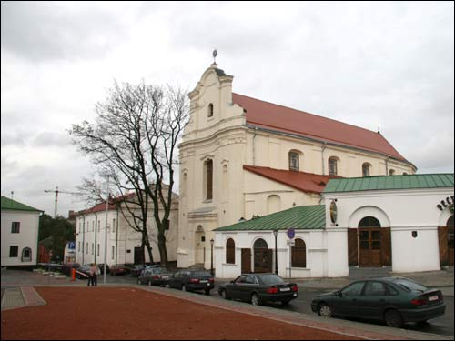 Mińsk. Kościół Św. Józefa i klasztor Bernardynów