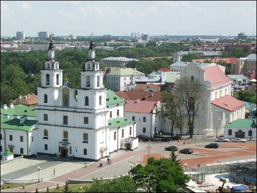 Mińsk. Kościół Św. Józefa i klasztor Bernardynów