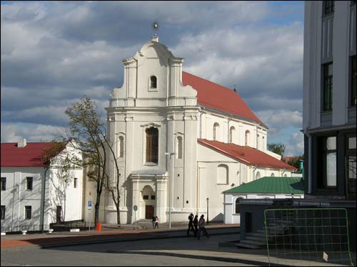 Mińsk. Kościół Św. Józefa i klasztor Bernardynów