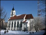 Fasada boczna Mińsk. Kościół Św. Trójcy (Św. Rocha)