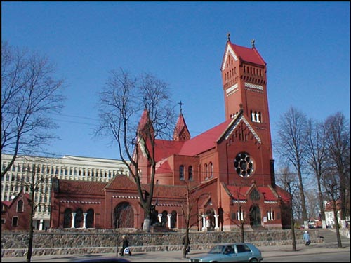 Mińsk. Kościół Śww. Szymona i Heleny