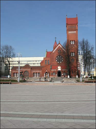 Mińsk. Kościół Śww. Szymona i Heleny