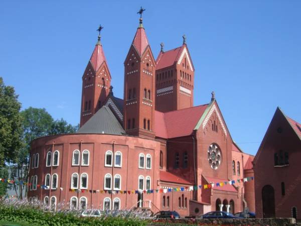 Mińsk. Kościół Śww. Szymona i Heleny