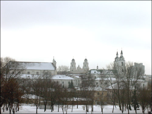 Mińsk |   Górne miasto. Górne Miasto w Mińsku, widok z Góry Troickiej