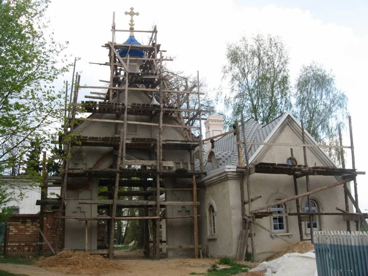 Pryłuki. Orthodox church of the Birth of the Virgin