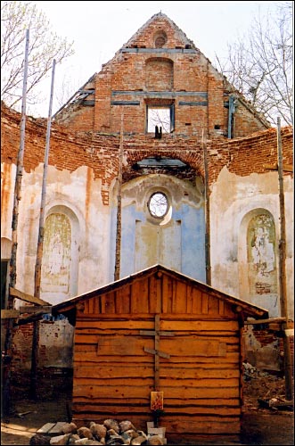 Siomkaŭ Haradok. Orthodox church of the Birth of the Virgin