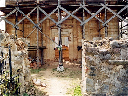 Siomkaŭ Haradok. Orthodox church of the Birth of the Virgin