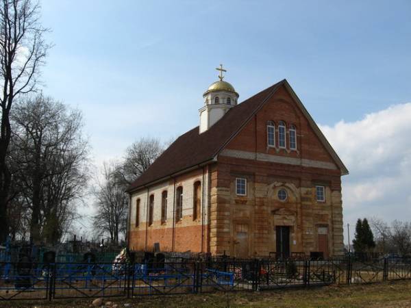 Siomkaŭ Haradok. Orthodox church of the Birth of the Virgin