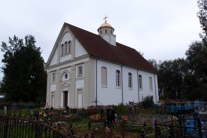 Siomkaŭ Haradok. Orthodox church of the Birth of the Virgin