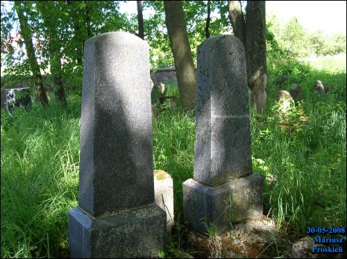  - Cmentarz żydowski. Fragment cmentarza