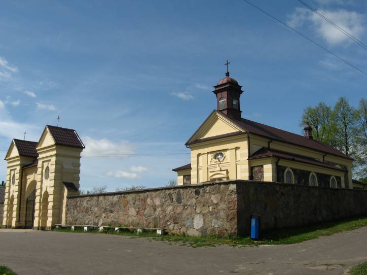  - Catholic church of the Assumption of the Blessed Virgin Mary. Catholic church of the Assumption of the Blessed Virgin Mary in Kanstancinava