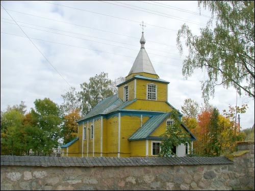 Kniahinin. Orthodox church of the Holy Trinity