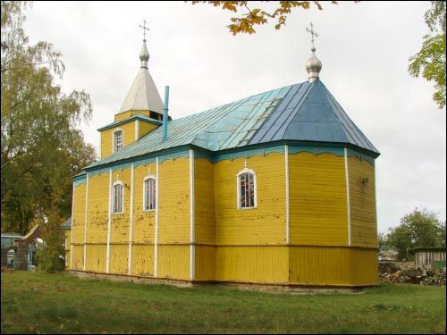 Kniahinin. Orthodox church of the Holy Trinity